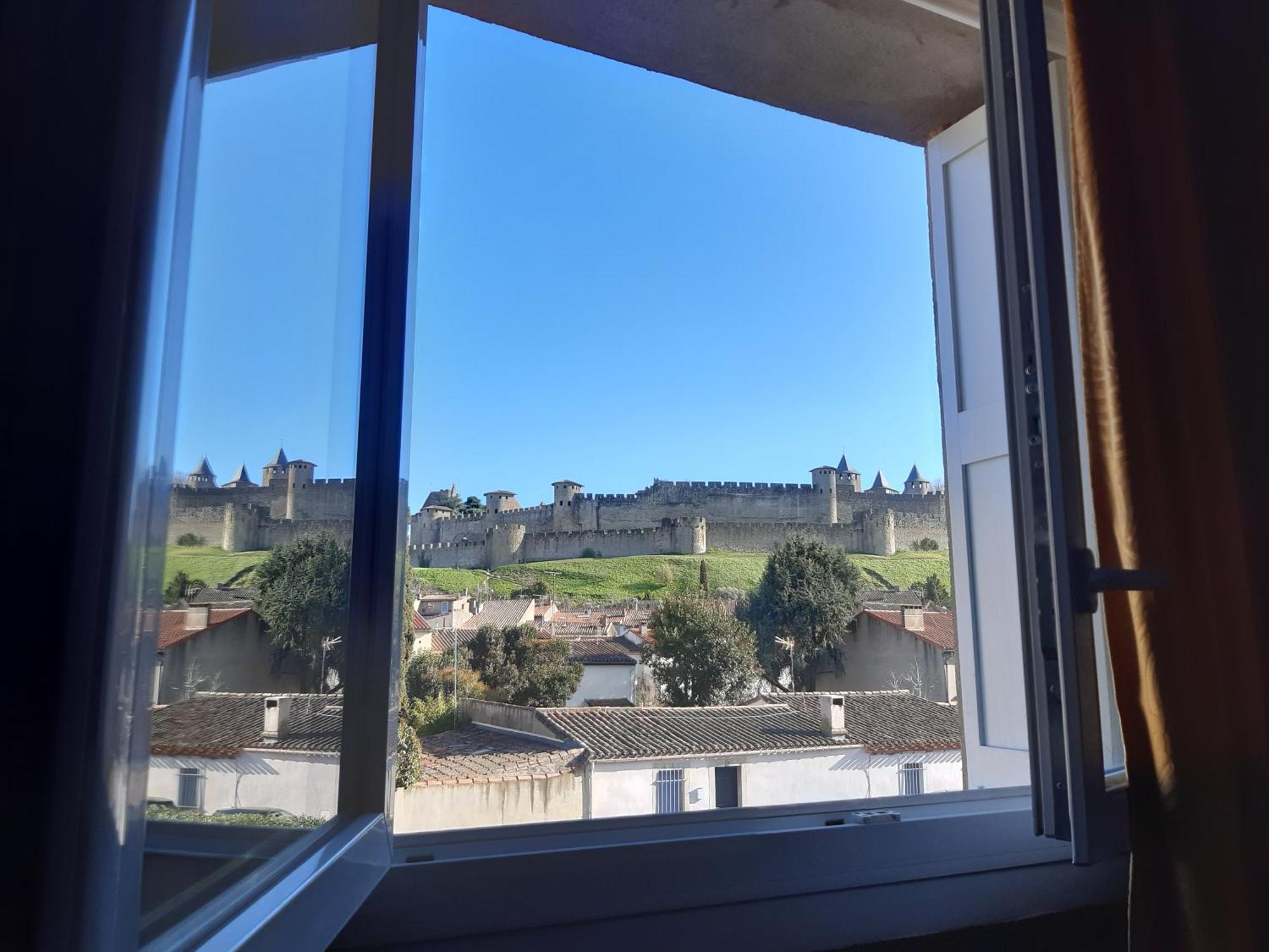 Face Cite - Chambres D'Hotes - Parking & Garage Gratuit - Wi-Fi Gratuit Carcassonne Ngoại thất bức ảnh