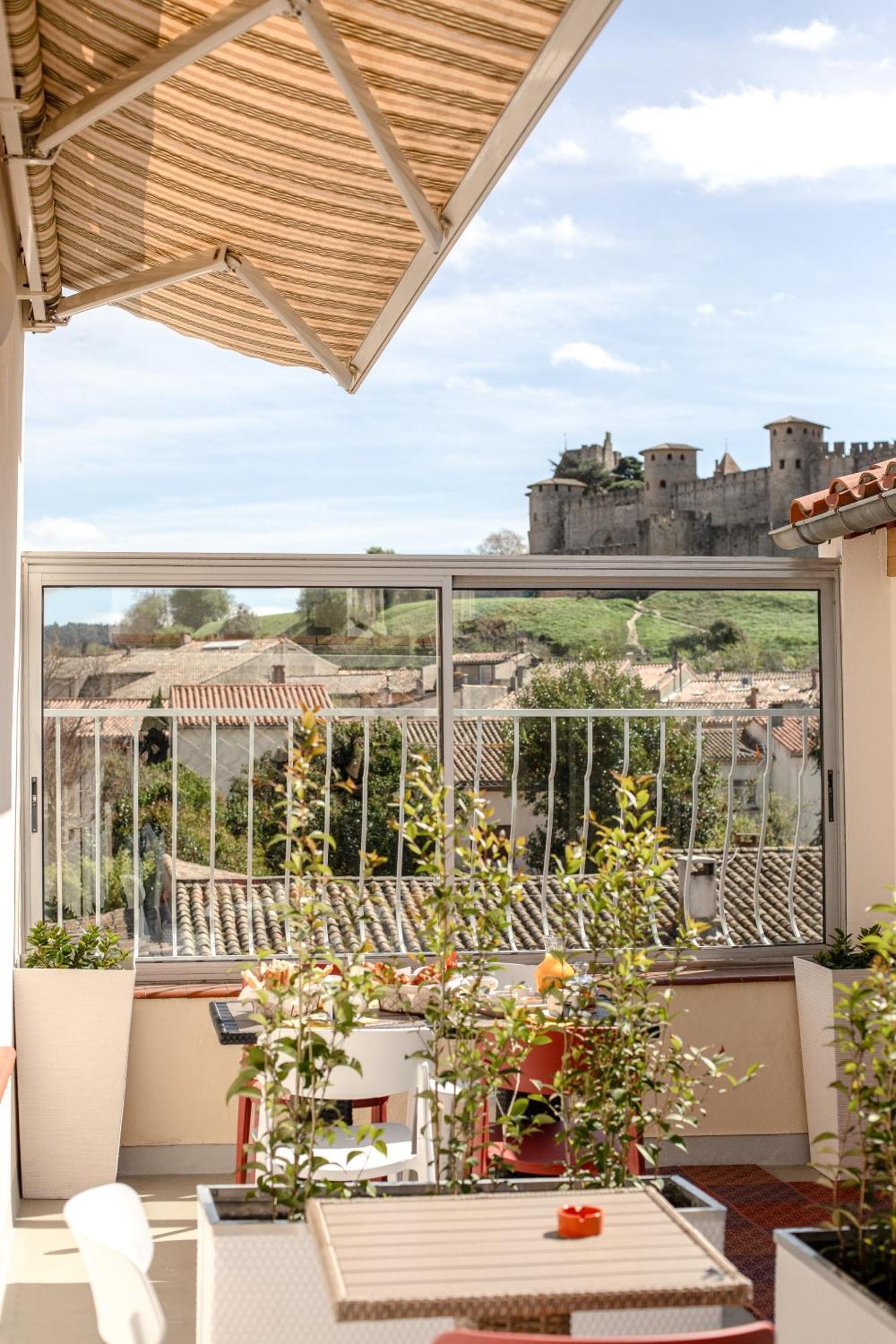 Face Cite - Chambres D'Hotes - Parking & Garage Gratuit - Wi-Fi Gratuit Carcassonne Ngoại thất bức ảnh